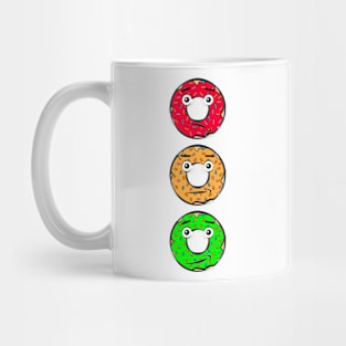 Donut Traffic Light Mug